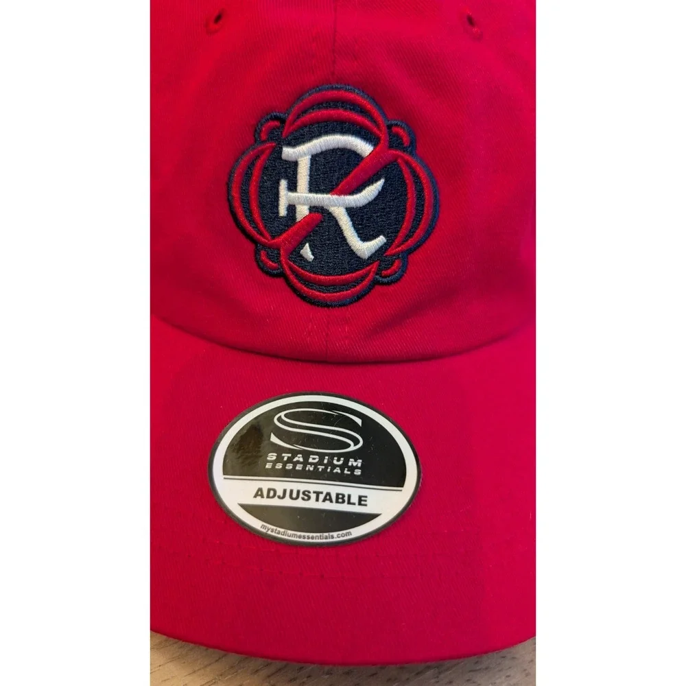New England Revolution   Red Hat Cap  NEW Adjustable  NWT